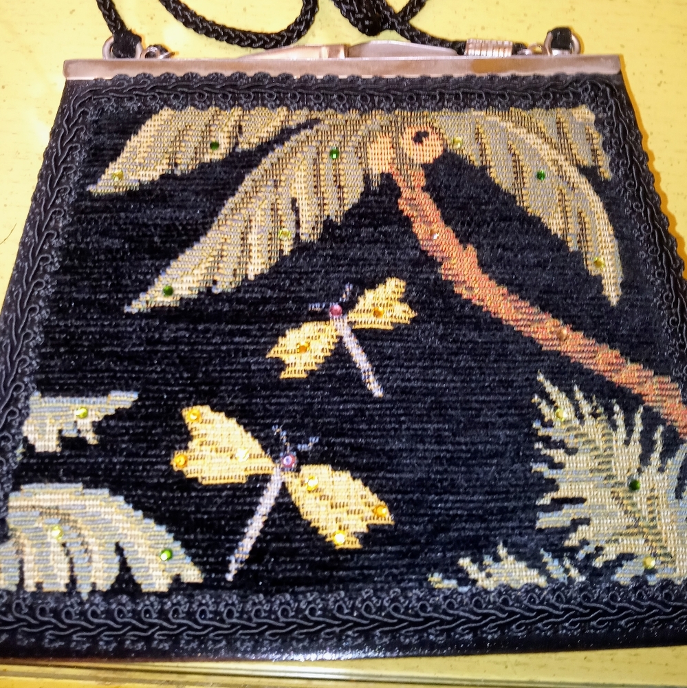 Tropical Design Tapestry Small Handbag or Other Strap for Cross Body